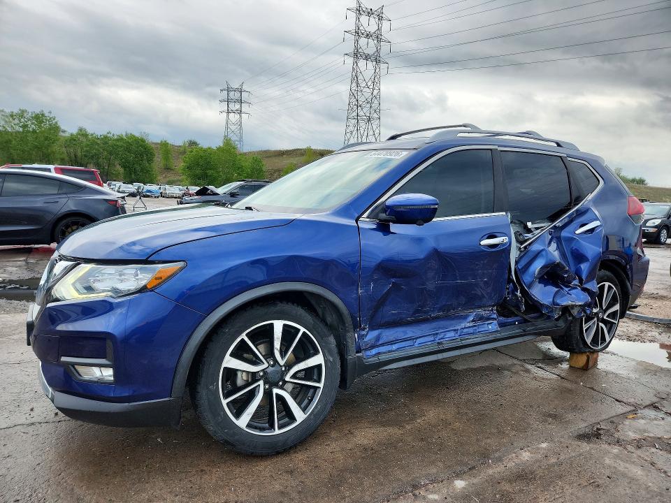 2018 Nissan Rogue VIN JN8AT2MV0JW350695 COPART salvage auction — SIDE, Co - Public - Salvage Title, sold $4,000 on 2026-07-08 (photo 1)