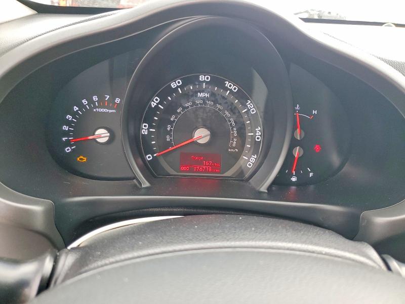 2012 Kia Sportage VIN KNDPB3A23C7320032 COPART salvage auction — HAIL, AR - CERTIFICATE OF TITLE, sold $750 on 2026-07-27 (photo 9)