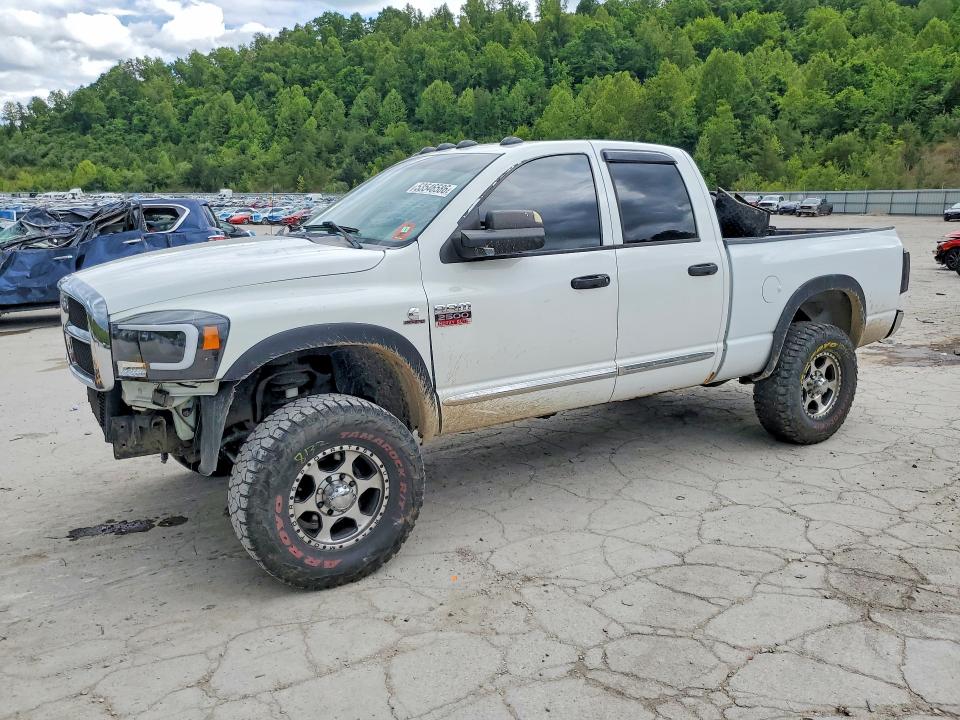 2008 Dodge Ram 2500 VIN 3D7KS28A38G180115 — COPART salvage auction photo