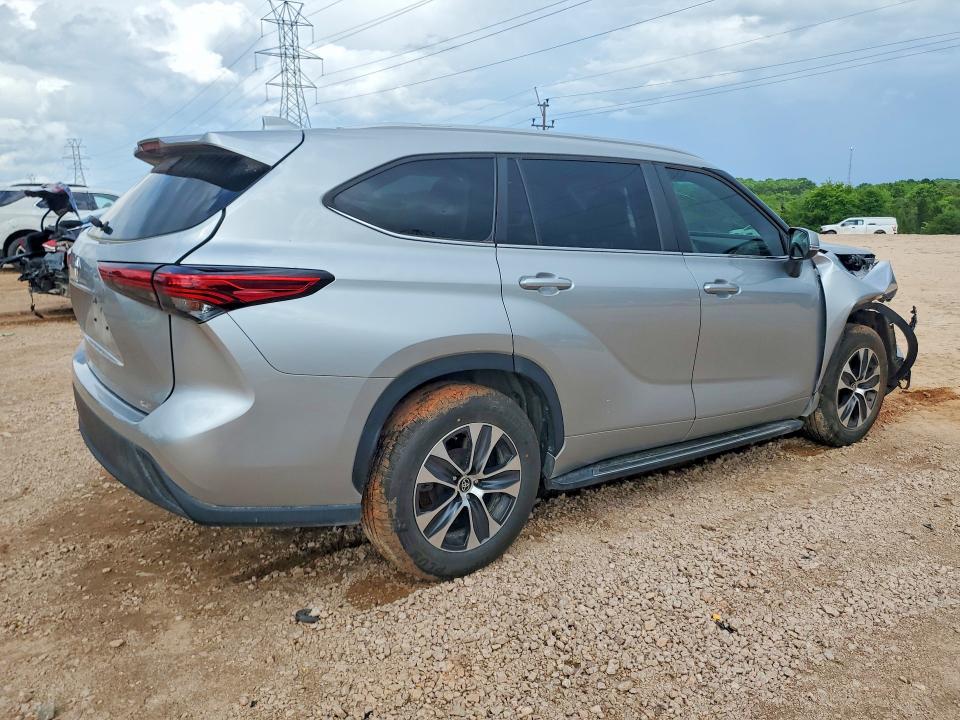 2023 Toyota VIN 5TDKDRAH3PS008851 COPART salvage auction — FRONT END, Nc - Salvage Certificate Of Title, sold $8,200 on 2026-07-27 (photo 3)