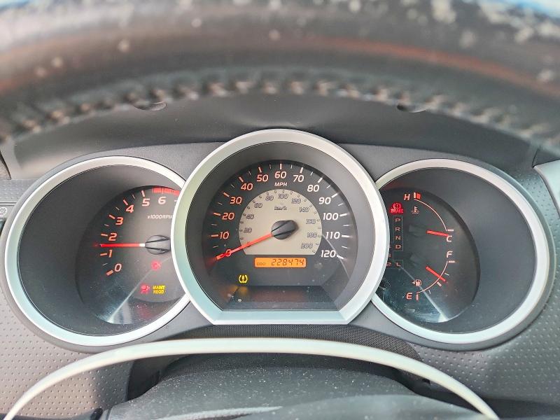 2007 Toyota Tacoma VIN 5TEMU52N97Z412813 COPART salvage auction — SIDE, TX - SALVAGE VEHICLE TITLE (P), sold $6,000 on 2026-07-09 (photo 9)