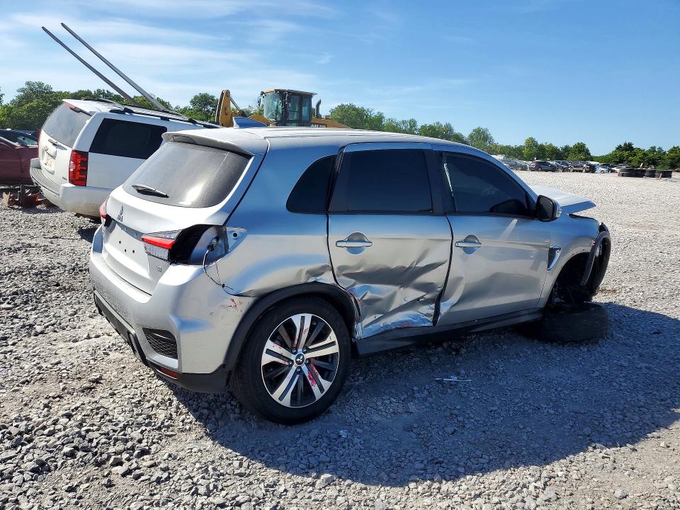 2025 Mitsubishi VIN JA4ARUAU1SU006849 COPART salvage auction — FRONT END, Al - Cert Of Title-Salvage Title, sold $3,200 on 2026-07-07 (photo 3)