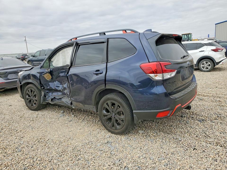 2021 Subaru Forester VIN JF2SKARC3MH587454 COPART salvage auction — SIDE, Tx - Salvage Vehicle Title, sold $3,450 on 2026-07-21 (photo 2)