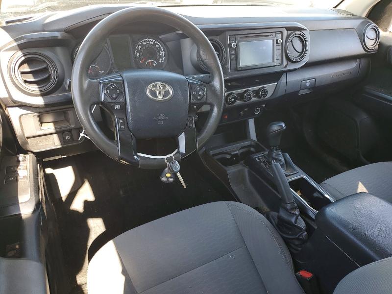 2018 Toyota Tacoma VIN 5TFRX5GN3JX112074 COPART salvage auction — ENGINE BURN, Ca - Salvage Certificate, sold $5,600 on 2026-07-02 (photo 8)