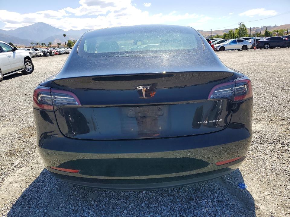2018 Tesla Model 3 VIN 5YJ3E1EB4JF085801 COPART salvage auction — FRONT END, Ca - Salvage Certificate, sold $4,000 on 2026-07-15 (photo 6)