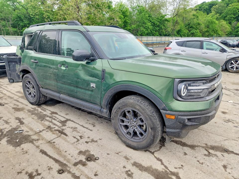 2024 Ford Bronco VIN 3FMCR9B63RRE68211 COPART salvage auction — REAR END, Pa - Certificate Of Salvage, sold $4,600 on 2026-07-02 (photo 4)