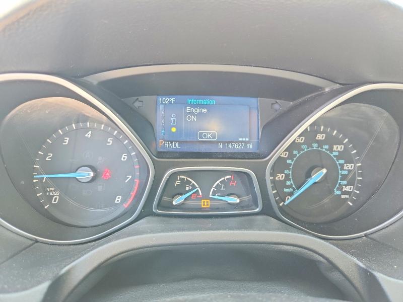 2014 Ford Focus VIN 1FADP3F29EL375355 COPART salvage auction — FRONT END, Ca - Salvage Certificate, sold $450 on 2026-07-02 (photo 9)