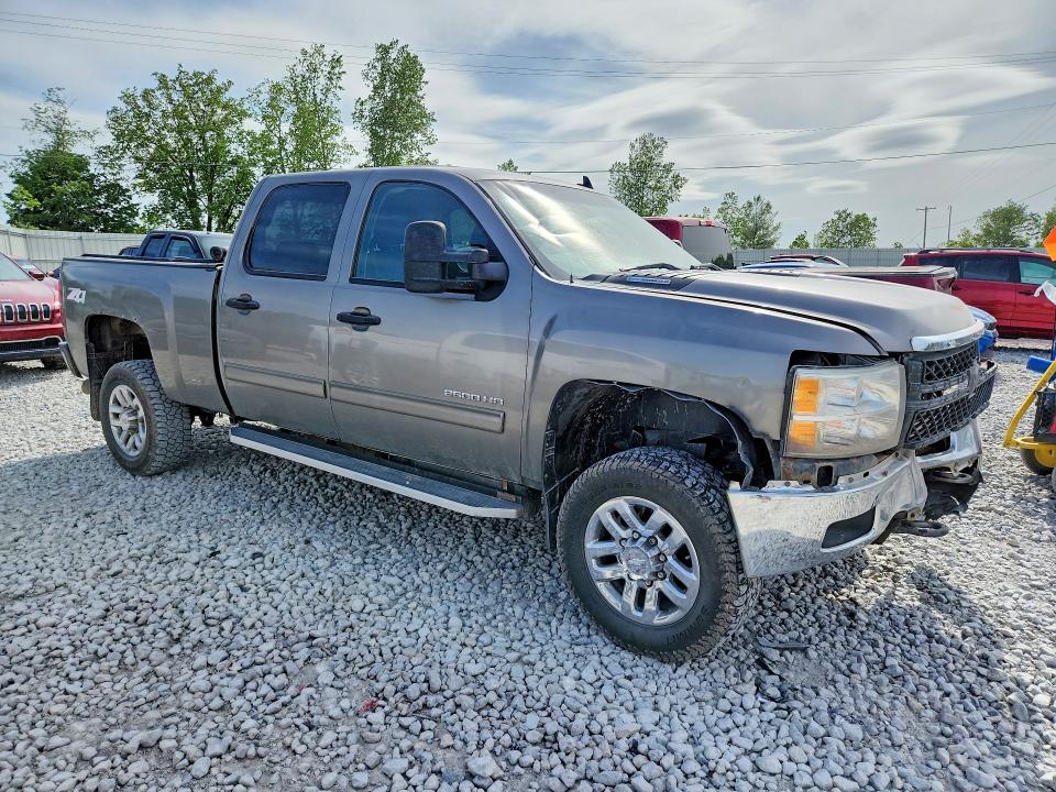 2013 Chevrolet Silverado VIN 1GC1KXC80DF138116 COPART salvage auction — FRONT END, Mi - Certificate Of Title, sold $3,600 on 2026-07-02 (photo 4)