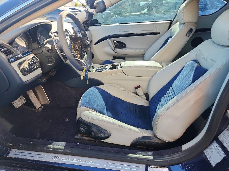 2009 Maserati Granturismo VIN ZAMHL45A990047989 COPART salvage auction — FRONT END, Nv - Certificate Of Title (P), sold $6,000 on 2026-07-08 (photo 7)
