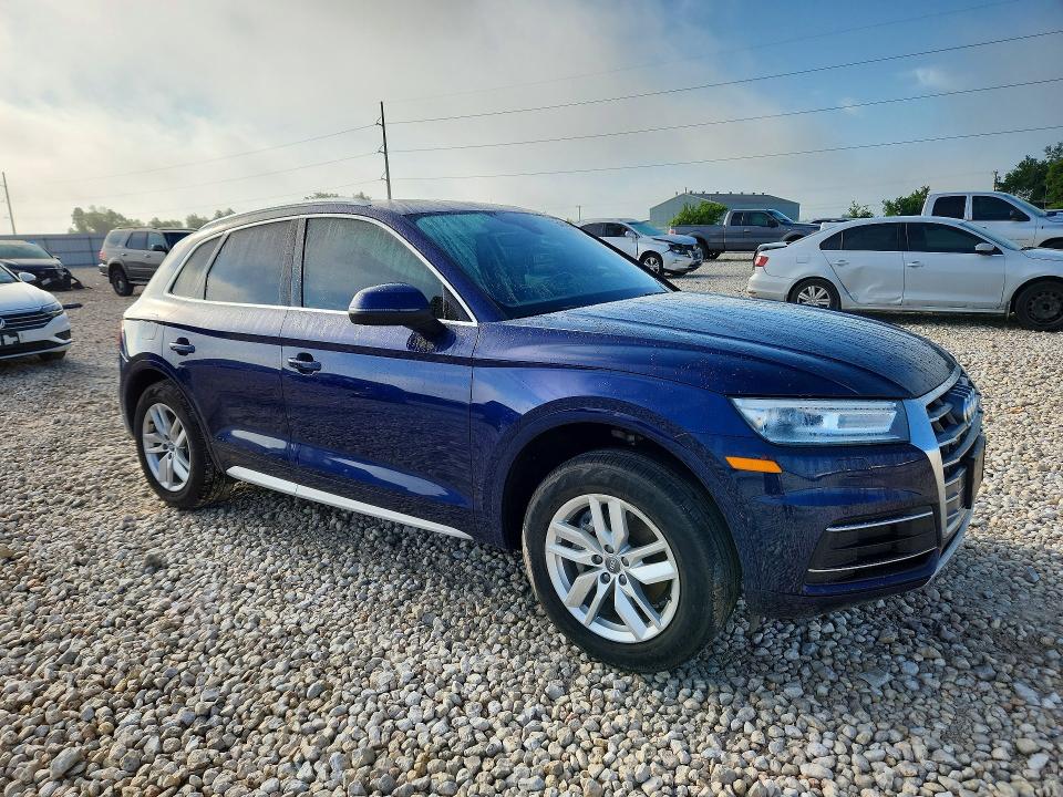 2020 Audi Q5 VIN WA1ANAFY1L2051423 COPART salvage auction — UNDERCARRIAGE, Tx - Salvage Vehicle Title, sold $8,100 on 2026-07-09 (photo 4)