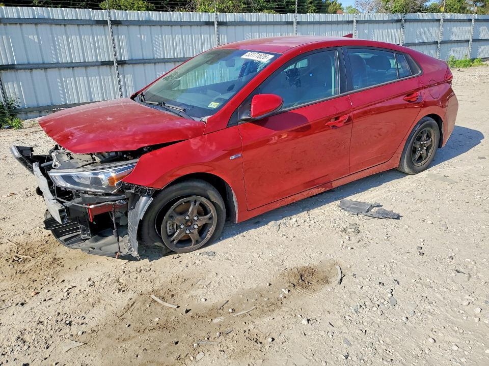 2020 Hyundai Ioniq VIN KMHC65LC7LU227757 COPART salvage auction — FRONT END, Va - Certificate Of Title, sold $3,200 on 2026-07-16 (photo 1)