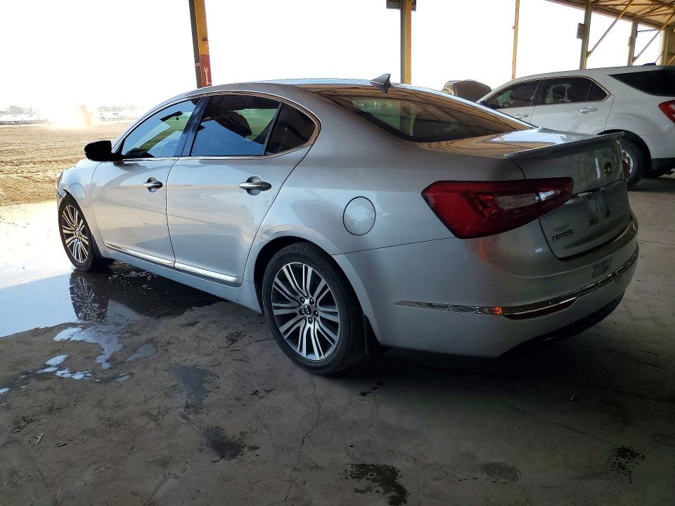 2016 Kia Cadenza VIN KNALN4D70G5216471 COPART salvage auction — FRONT END, Az - Cert Of Title - Salvage, sold $975 on 2026-07-06 (photo 2)
