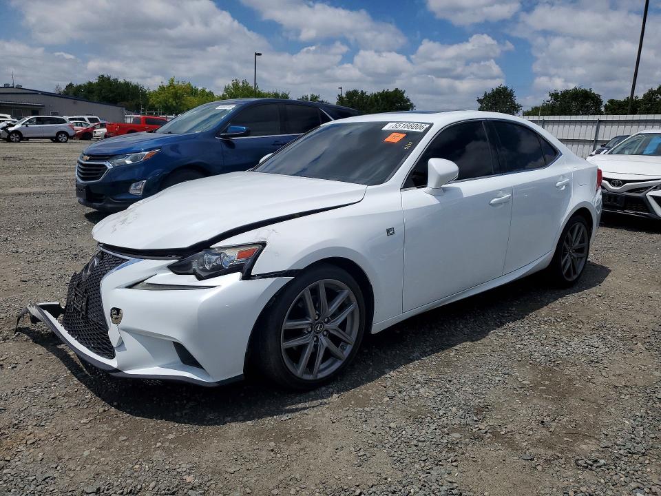 2015 Lexus VIN JTHCF1D22F5016742 COPART salvage auction — FRONT END, Ca - Salvage Certificate, sold $550 on 2026-07-28 (photo 1)