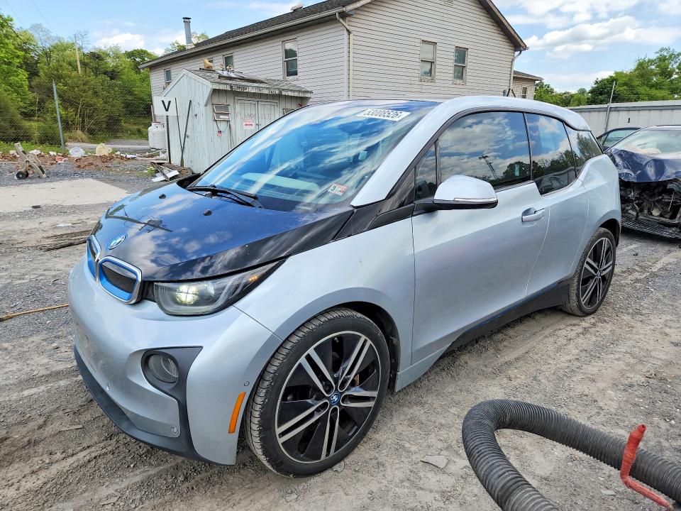2014 BMW I3 VIN WBY1Z4C51EVX62917 COPART salvage auction — FRONT END, Md - Cert Of Salvage > 75% Damage, sold $1,100 on 2026-07-27 (photo 1)