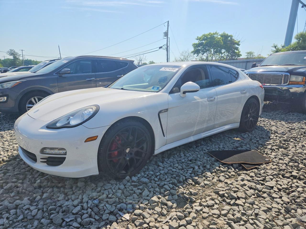 2011 Porsche Panamera VIN WP0AA2A77BL021678 COPART salvage auction — Mechanical, NJ - CERTIFICATE OF TITLE, sold $4,300 on 2026-07-01 (photo 1)