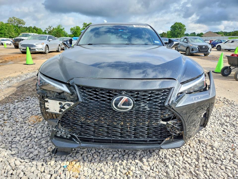 2022 Lexus Is VIN JTHSZ1B28N5052052 COPART salvage auction — FRONT END, Ms - Cert Of Title-Salvaged, sold $4,600 on 2026-07-24 (photo 5)