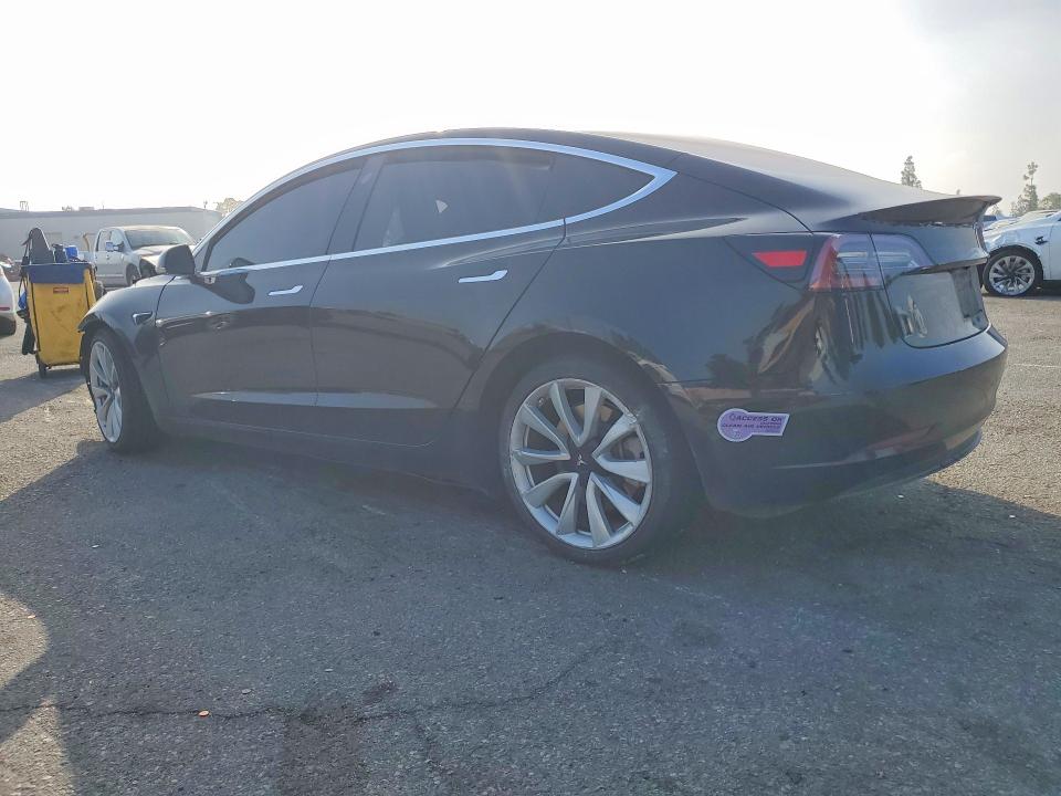 2018 Tesla Model 3 VIN 5YJ3E1EA0JF149310 COPART salvage auction — FRONT END, Ca - Salvage Certificate, sold $2,850 on 2026-07-30 (photo 2)