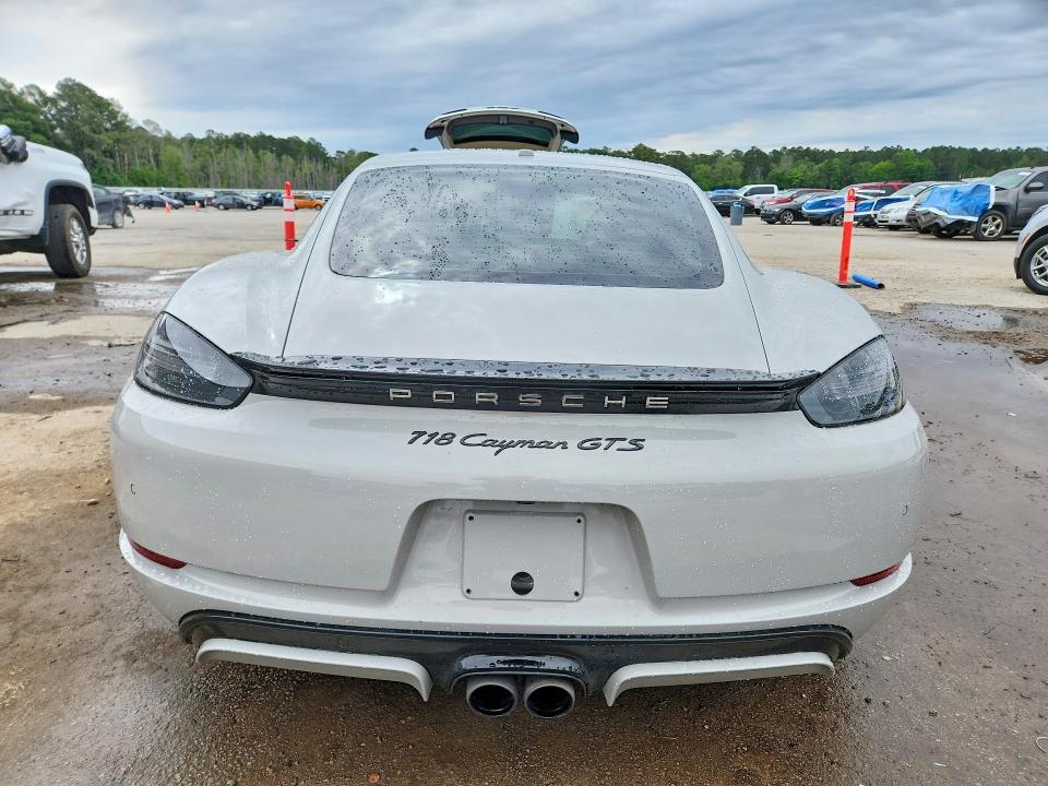 2018 Porsche Cayman VIN WP0AB2A8XJS278568 COPART salvage auction — FRONT END, Sc - Cert Of Title-Salvage, sold $20,100 on 2026-08-17 (photo 6)