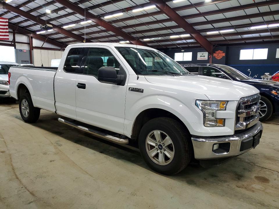 2016 Ford F-150 VIN 1FTEX1CF6GKE66554 COPART salvage auction — MINOR DENT/SCRATCHES, Fl - Certificate Of Title, sold $9,400 on 2026-07-27 (photo 4)