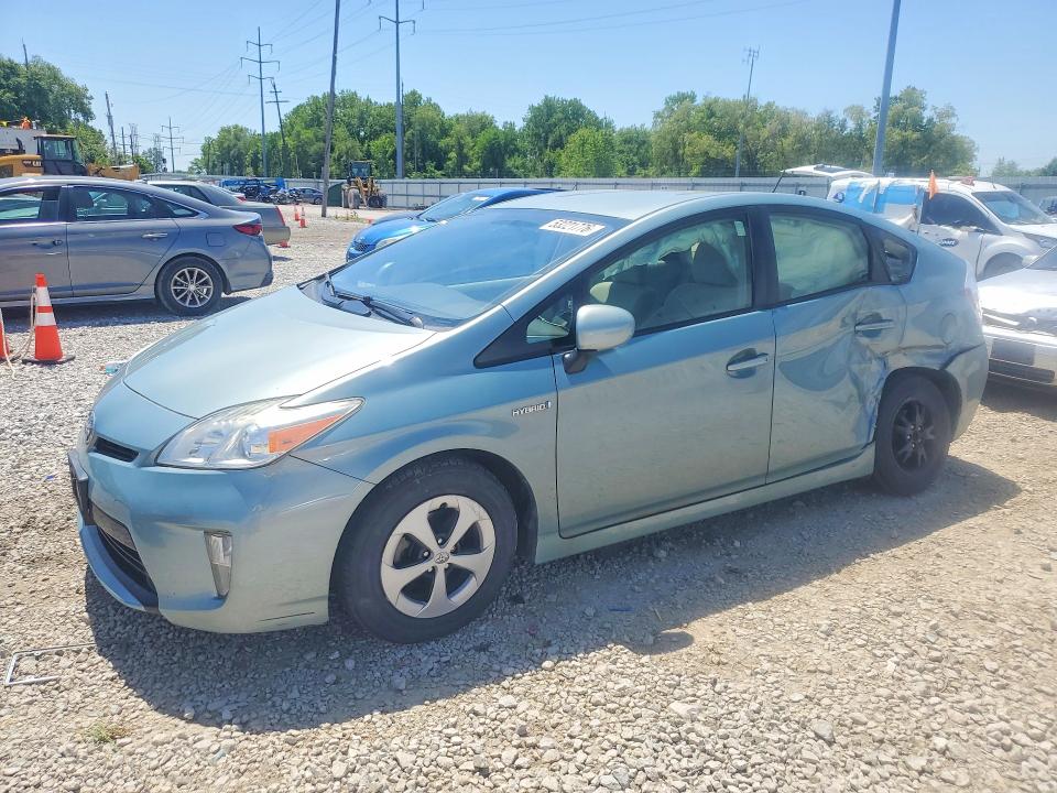 2012 Toyota VIN JTDKN3DU3C1570680 COPART salvage auction — SIDE, Oh - Cert Of Title-Salvage, sold $1,300 on 2026-07-24 (photo 1)