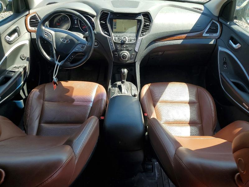 2015 Hyundai Santa fe VIN KM8SRDHF9FU115658 COPART salvage auction — FRONT END, In - Certificate Of Title, sold $2,500 on 2026-07-07 (photo 8)