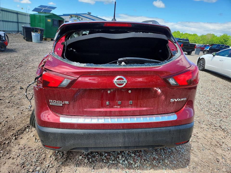 2019 Nissan Rogue VIN JN1BJ1CR8KW337167 COPART salvage auction — FRONT END, Ny - Mv-907A Salvage Certificate, sold $400 on 2026-07-08 (photo 6)