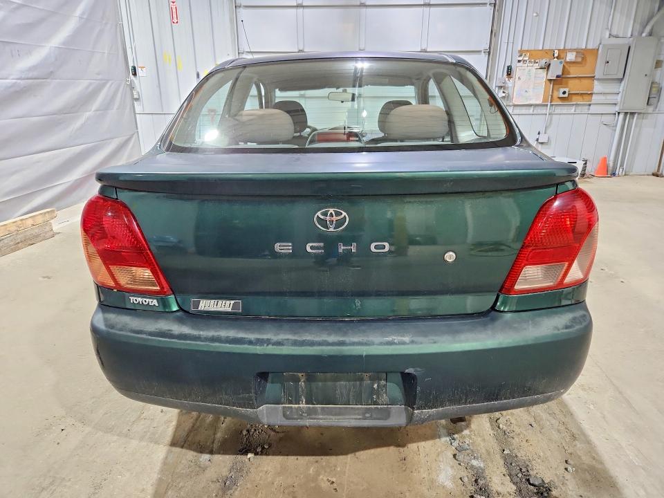 2001 Toyota Echo VIN JTDAT123710177364 COPART salvage auction — FRONT END, Nh - Cert Of Title-Salvage, sold $90 on 2026-07-28 (photo 6)