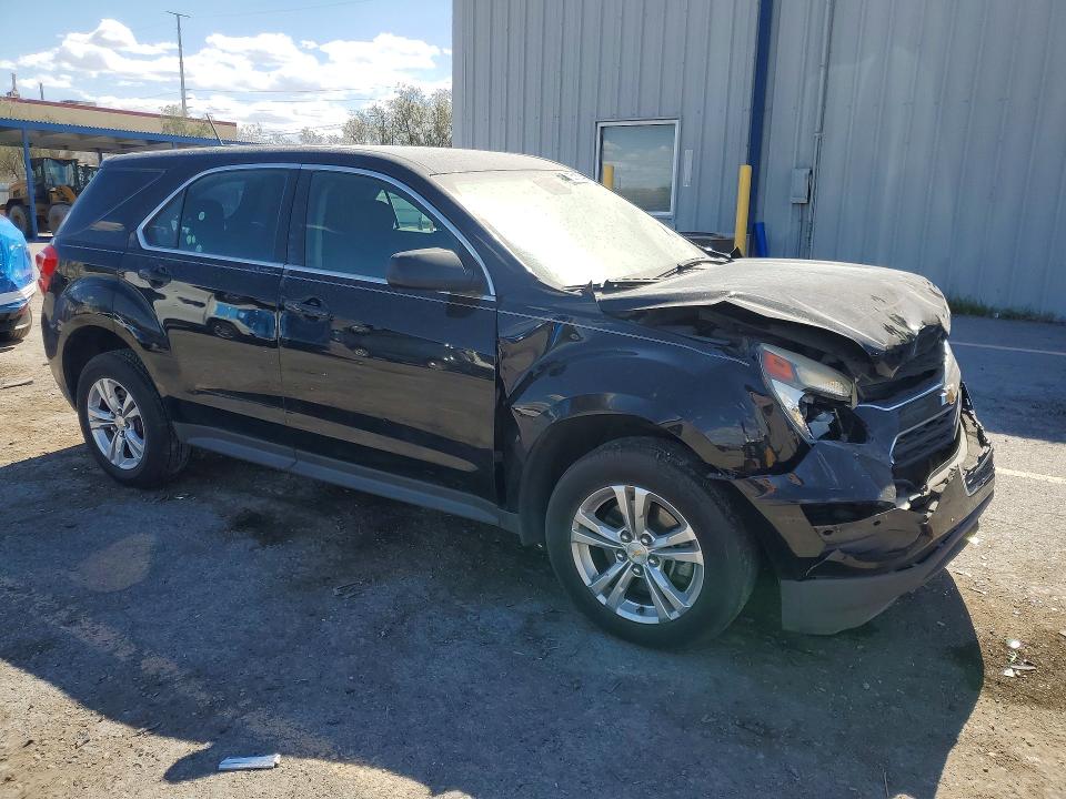 2017 Chevrolet Equinox VIN 2GNALBEK4H1598425 COPART salvage auction — FRONT END, Nv - Salvage Title, sold $525 on 2026-07-30 (photo 4)