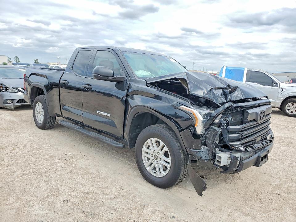 2023 Toyota Tundra VIN 5TFLA5DA8PX075329 COPART salvage auction — FRONT END, Tx - Salvage Vehicle Title, sold $12,000 on 2026-07-24 (photo 4)