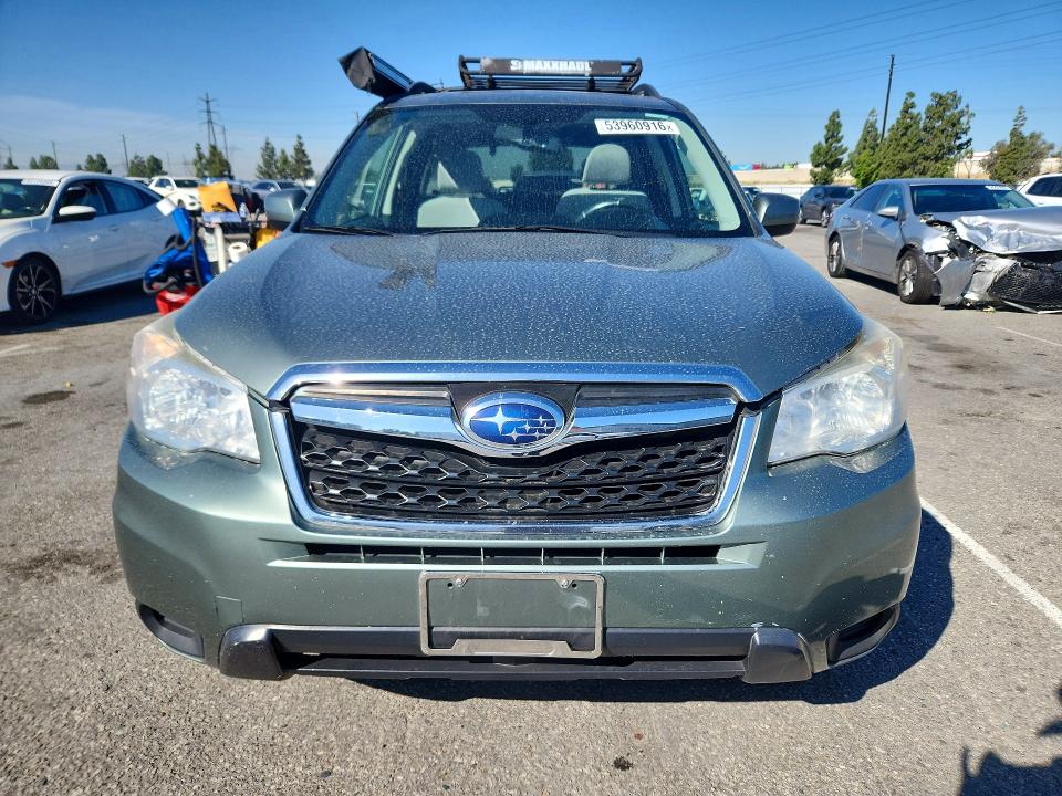2014 Subaru Forester VIN JF2SJAEC9EH559006 COPART salvage auction — REAR END, Ca - Salvage Certificate, sold $1,750 on 2026-07-28 (photo 5)