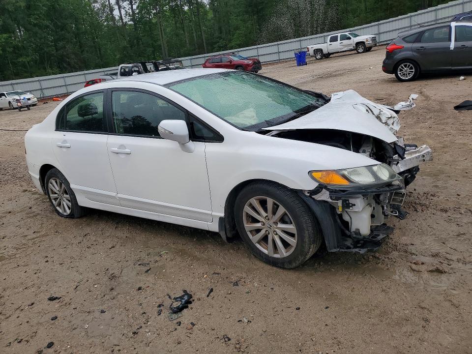 2009 Honda Civic VIN JHMFA36239S018932 COPART salvage auction — FRONT END, Nc - Salvage Certificate Of Title, sold $375 on 2026-07-10 (photo 4)