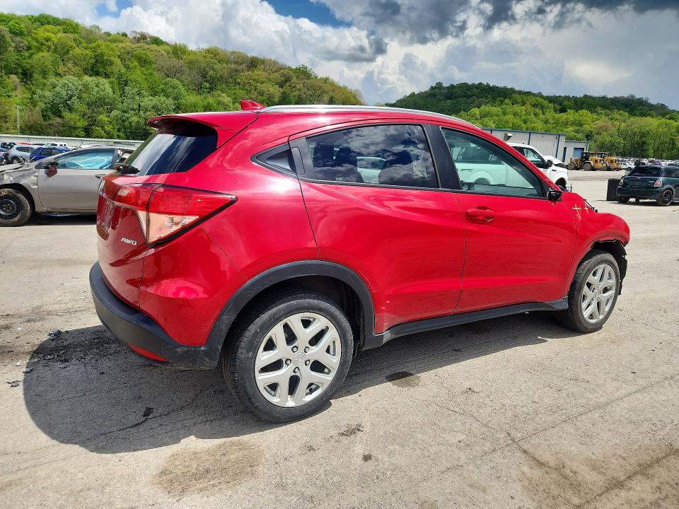 2016 Honda Hr-v VIN 3CZRU6H73GM730857 COPART salvage auction — FRONT END, Pa - Certificate Of Salvage, sold $3,550 on 2026-07-02 (photo 3)