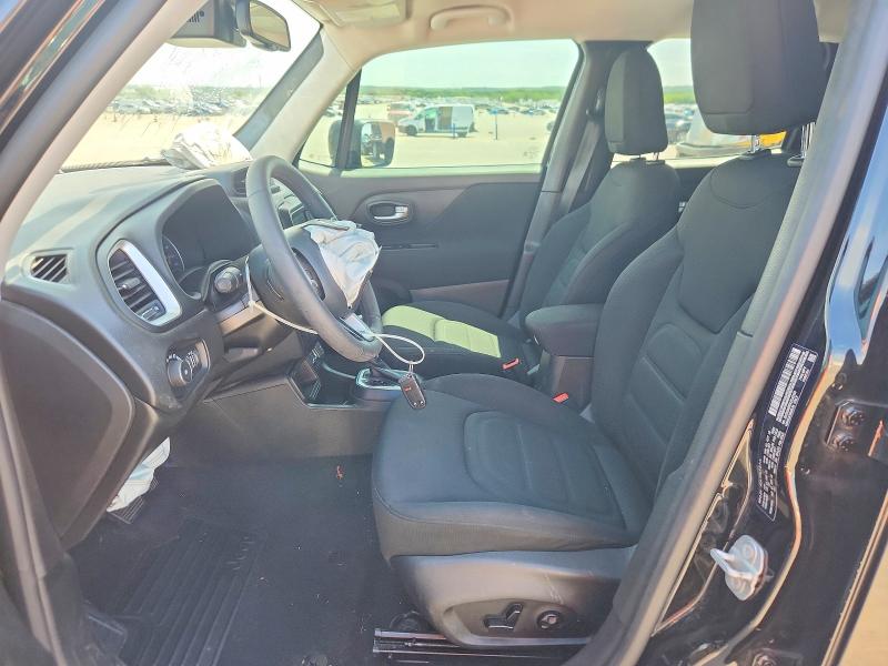 2020 Jeep Renegade VIN ZACNJABBXLPL43160 COPART salvage auction — FRONT END, Tx - Salvage Vehicle Title, sold $2,250 on 2026-07-16 (photo 7)
