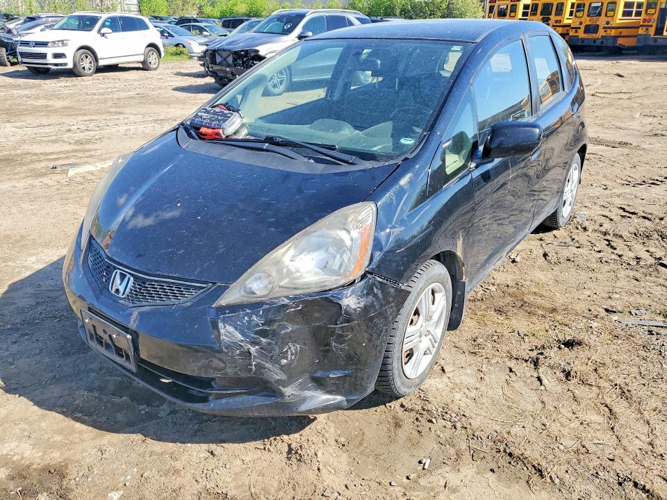 2012 Honda Fit VIN LUCGE8H56C3004034 COPART salvage auction — FRONT END, On - Permit Salvage, sold $125 on 2026-07-21 (photo 1)
