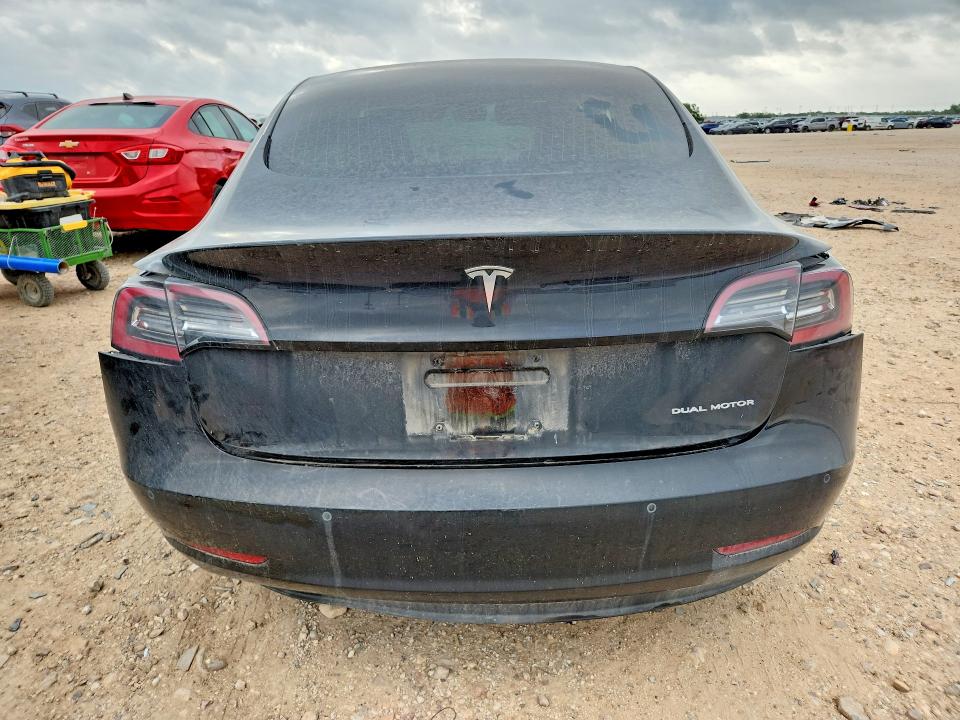 2018 Tesla Model 3 VIN 5YJ3E1EB7JF127412 COPART salvage auction — FRONT END, Tx - Certificate Of Title, sold $2,550 on 2026-07-02 (photo 6)