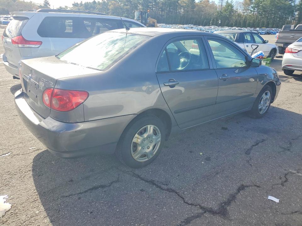 2006 Toyota Corolla VIN 2T1BR32E16C703498 COPART salvage auction — NORMAL WEAR, RI - CERTIFICATE OF TITLE, sold $1,150 on 2026-07-09 (photo 3)