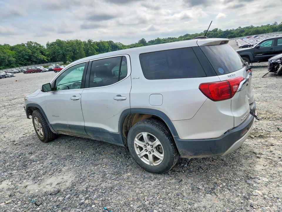 2018 Gmc Acadia VIN 1GKKNKLA0JZ106749 COPART salvage auction — FRONT END, Ga - Cert Of Title-Salvage, sold $1,150 on 2026-07-09 (photo 2)