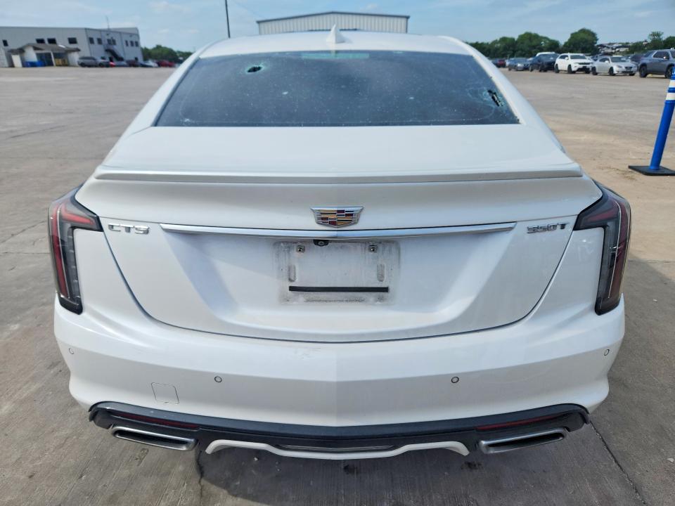 2021 Cadillac Ct5 VIN 1G6DP5RK0M0124888 COPART salvage auction — HAIL, Tx - Certificate Of Title, sold $13,600 on 2026-08-03 (photo 6)