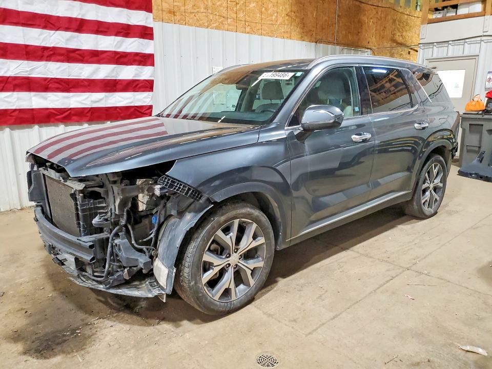 2021 Hyundai VIN KM8R4DHE6MU299491 COPART salvage auction — REAR END, Tn - Salvage Certificate, sold $3,500 on 2026-07-14 (photo 1)