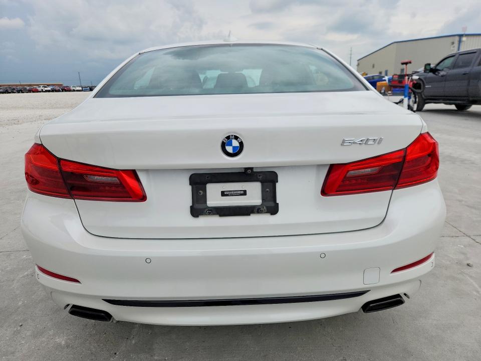 2020 BMW 5er VIN WBAJS1C0XLWW75241 COPART salvage auction — FRONT END, Tx - Salvage Vehicle Title, sold $9,700 on 2026-07-07 (photo 6)