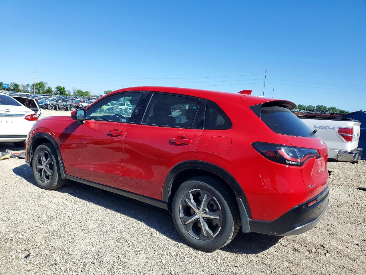 2023 Honda HR-V VIN 3CZRZ2H74PM710451 COPART salvage auction — Hail, IA - CERT OF TITLE-SALVAGE TITLE, sold $12,200 on 2026-07-01 (photo 2)