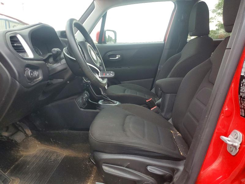 2020 Jeep Renegade VIN ZACNJBBB1LPL18542 COPART salvage auction — FRONT END, Nc - Salvage Certificate Of Title, sold $2,850 on 2026-07-08 (photo 7)