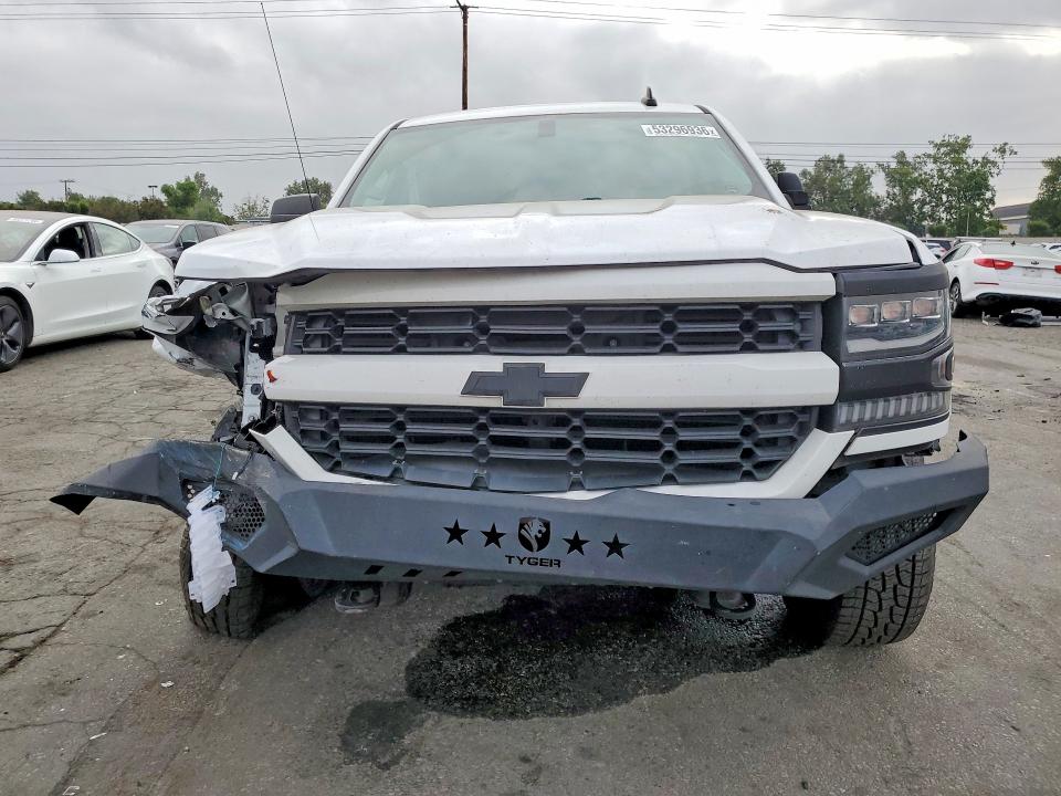 2017 Chevrolet Silverado VIN 1GCRCPEH6HZ357647 COPART salvage auction — FRONT END, Ca - Salvage Certificate, sold $3,200 on 2026-07-02 (photo 5)