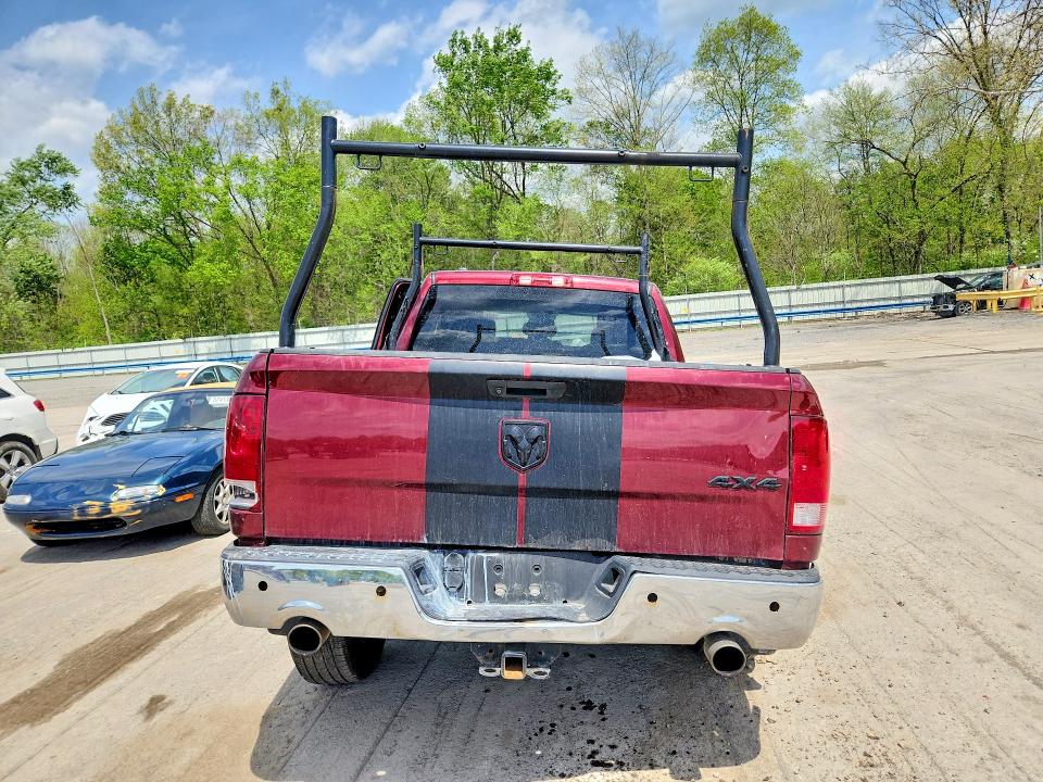 2019 Ram 1500 VIN 1C6RR7FTXKS608193 COPART salvage auction — ALL OVER, PA - CERTIFICATE OF SALVAGE, sold $1,300 on 2026-07-02 (photo 6)