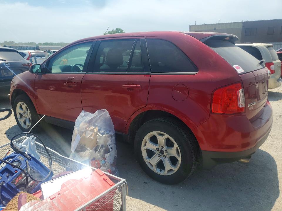 2014 Ford Edge VIN 2FMDK4JC7EBA17990 COPART salvage auction — SIDE, Mn - Cert Of Title-Prior Salvage, sold $2,150 on 2026-07-02 (photo 2)