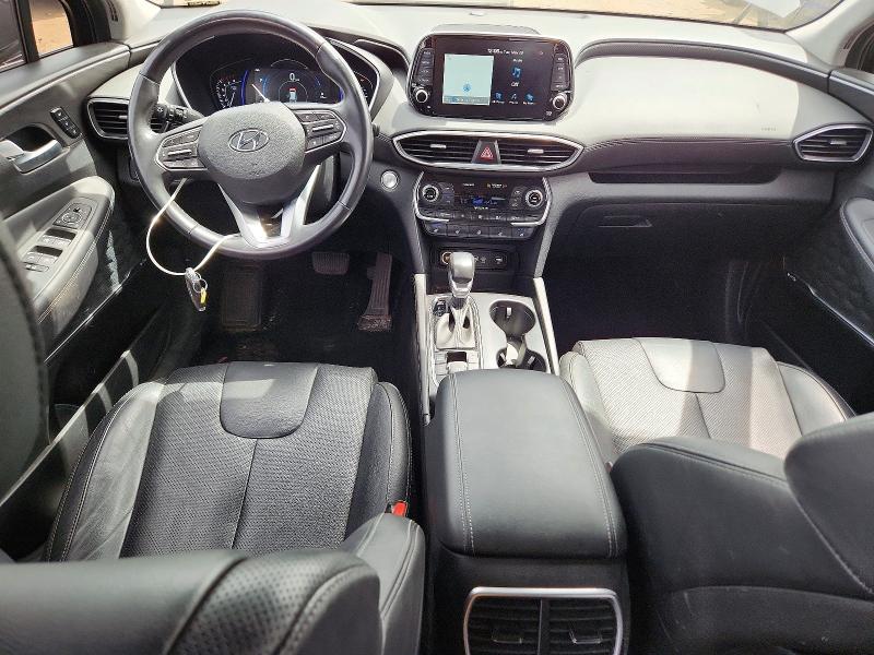 2019 Hyundai Santa fe VIN 5NMS5CAA4KH105601 COPART salvage auction — FRONT END, Il - Salvage Certificate, sold $6,800 on 2026-07-02 (photo 8)