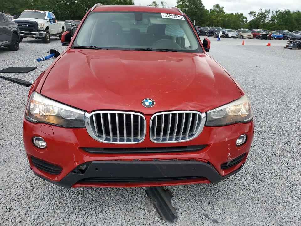 2017 BMW X3 VIN 5UXWZ7C30H0V93822 COPART salvage auction — SIDE, La - Cert Of Title-Salvage, sold $1,100 on 2026-07-13 (photo 5)