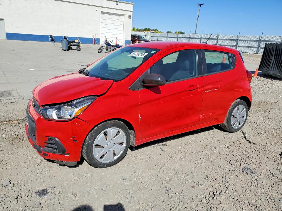 2017 Chevrolet Spark VIN KL8CB6SA5HC709851 COPART salvage auction — FRONT END, Ut - Salvage Certificate, sold $550 on 2026-07-13 (photo 1)
