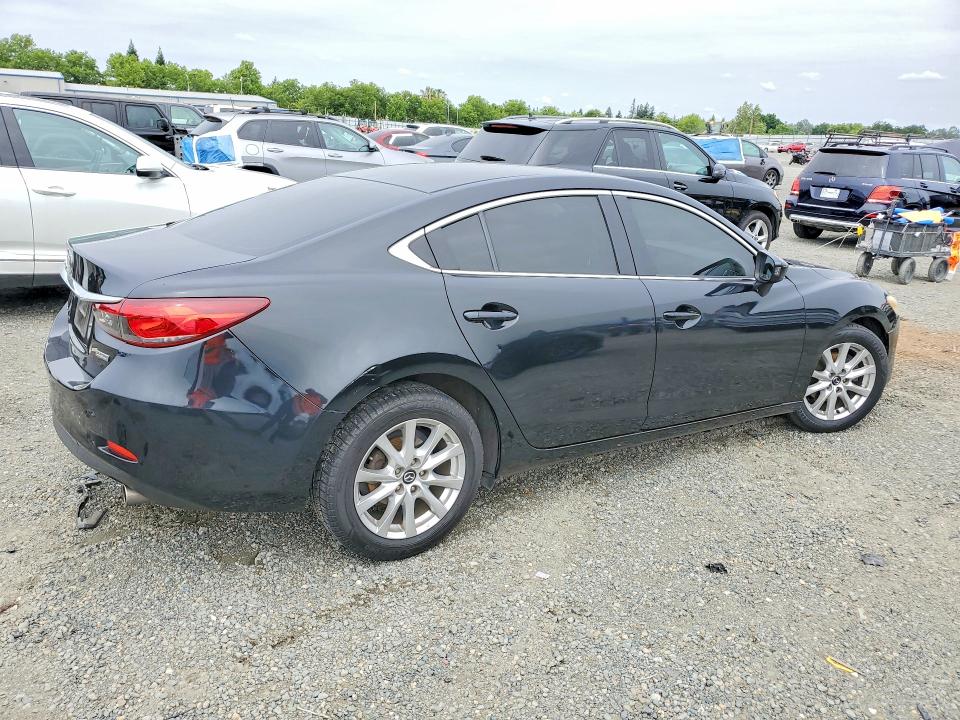 2014 Mazda 6 VIN JM1GJ1U58E1101604 COPART salvage auction — FRONT END, Ca - Salvage Certificate, sold $600 on 2026-07-09 (photo 3)