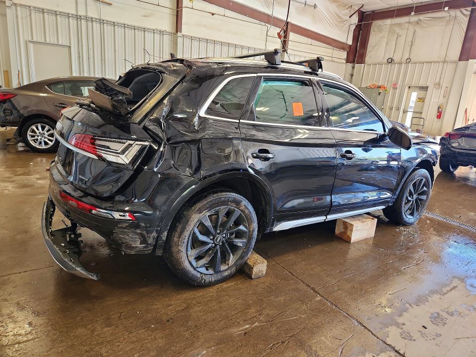 2021 Audi Q5 VIN WA1BAAFY7M2024423 COPART salvage auction — ROLLOVER, Wi - Junked Vehicle Bill Of Sale, sold $1,950 on 2026-07-13 (photo 3)